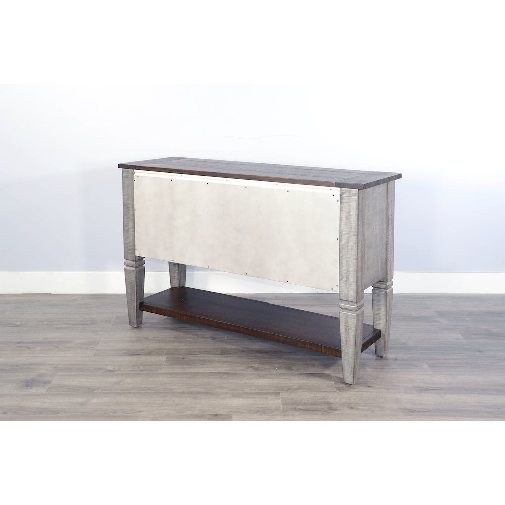 Homestead Hills Alpine Grey Wood Server. Picture 7