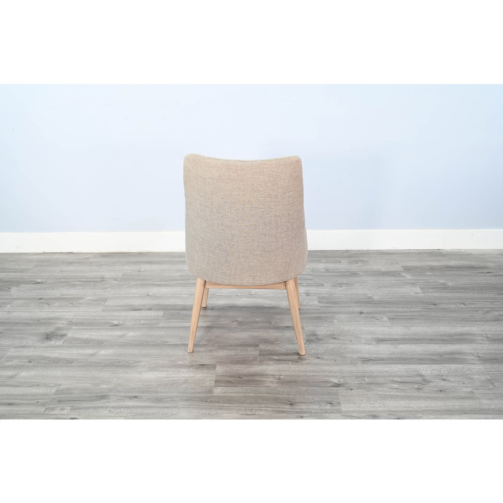Olivia Highback Cushioned Grey Dining Chair (Set of 2). Picture 2