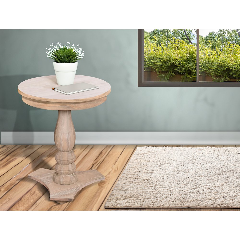 Sunny Designs Bijou Round Accent Table. Picture 2