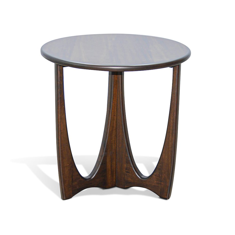 Sinatra End Table, Coffee Bean. Picture 1
