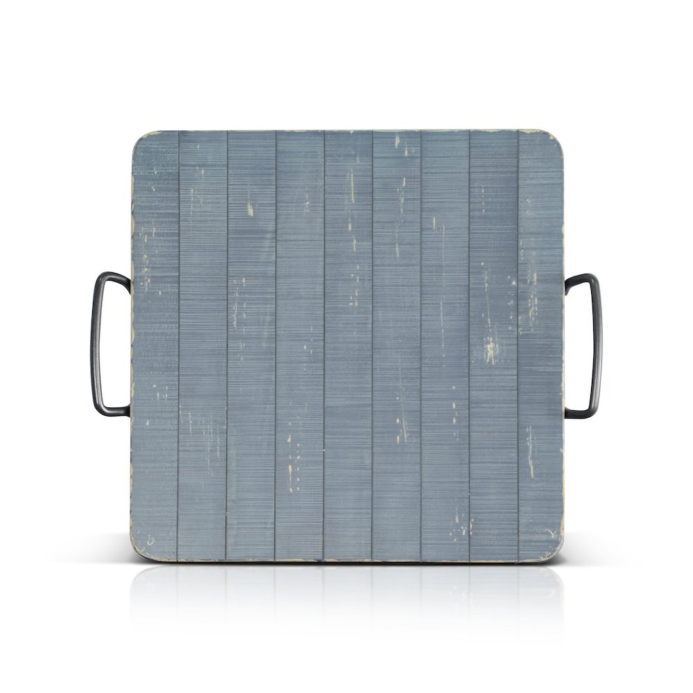 Ocean Blue Ottoman Tray. Picture 2