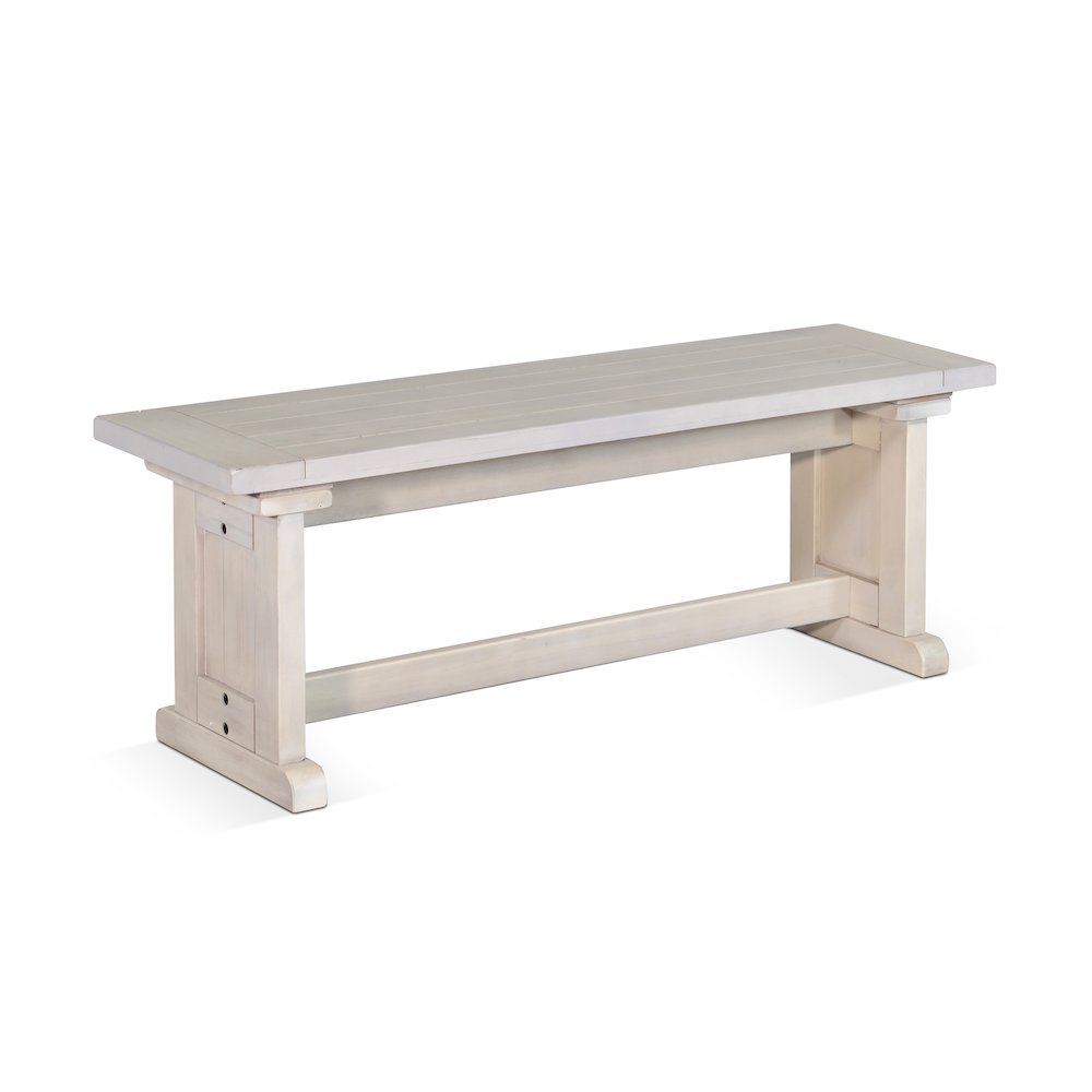 Wood Side Bench. Picture 1
