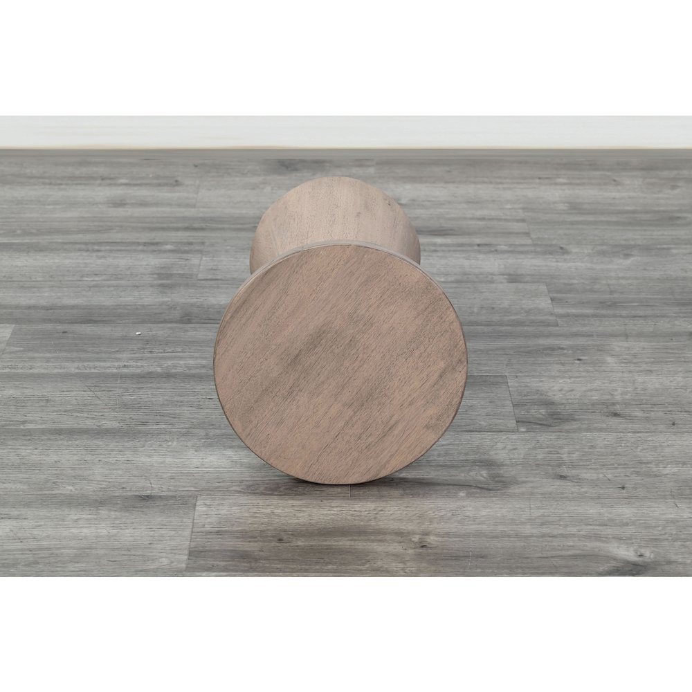 Felicity Modern Solid Wood Pedestal Side Table. Picture 3