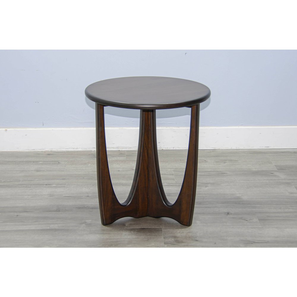 Sinatra Chair Side Table, Coffee Bean. Picture 2