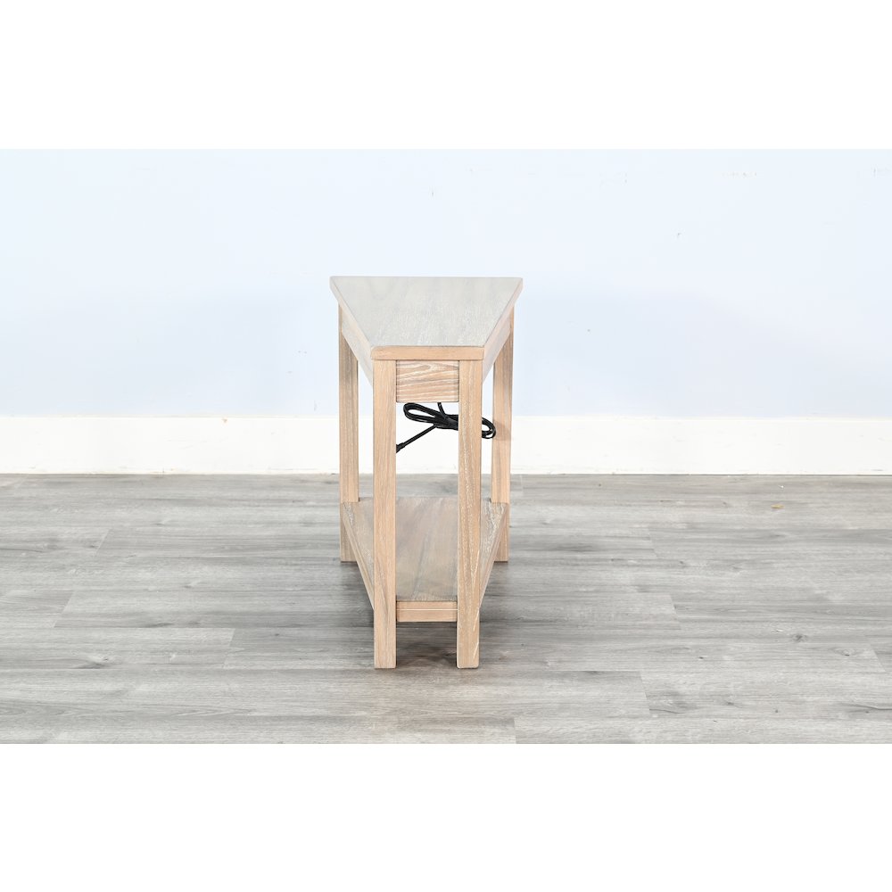 Chair Side Table with Power Strip. Picture 4