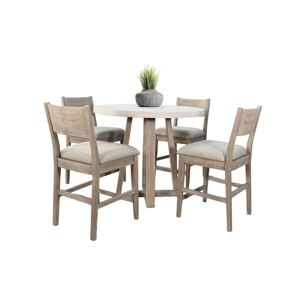 Rowan 42" Round Counter Dining Set. Picture 1
