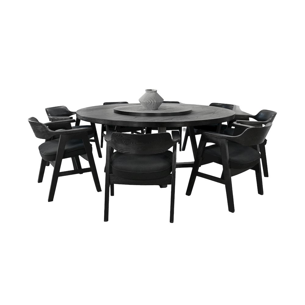 Mia Large Round Dining Set. Picture 1