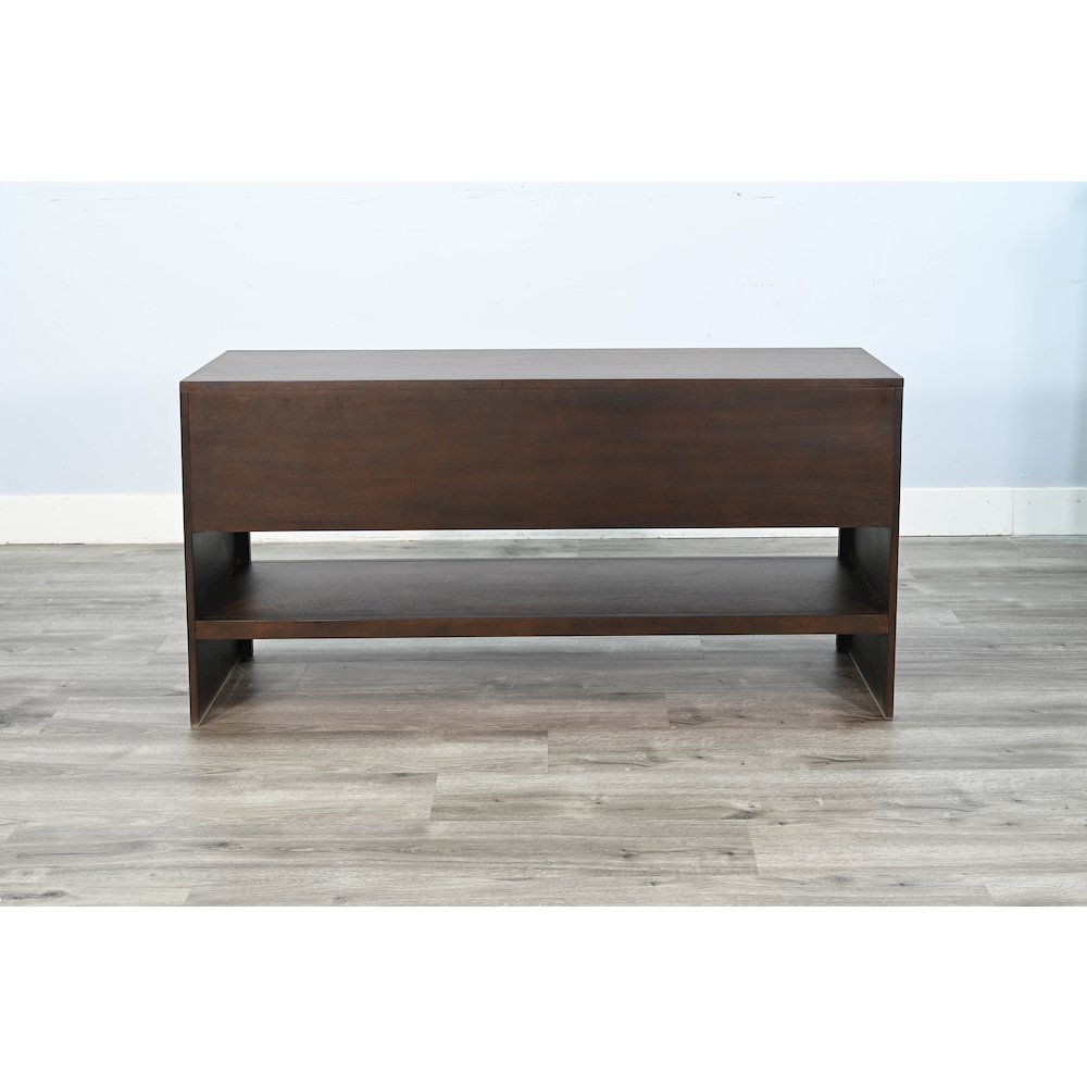 Sofa Table with Sliding Door. Picture 3