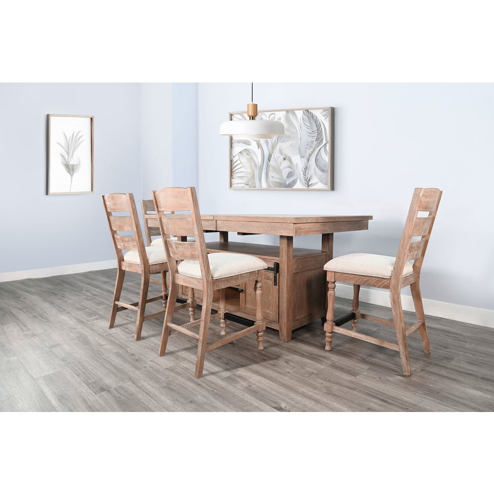 Sierra Counter Stool, Cushion Seat (Set of 2). Picture 2