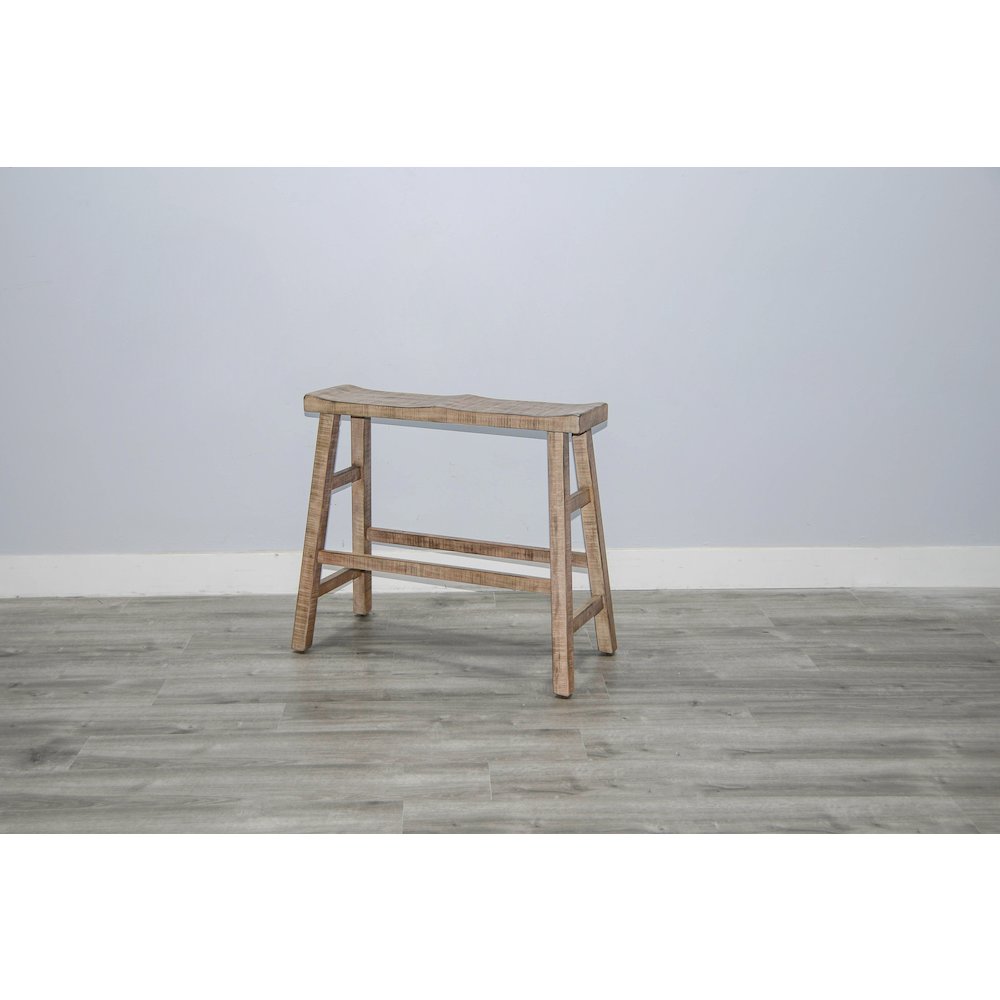 Beach Pebble 30'H Bench, Wood Seat. Picture 5