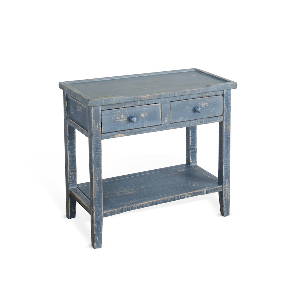 Ocean Blue Side Table. Picture 1