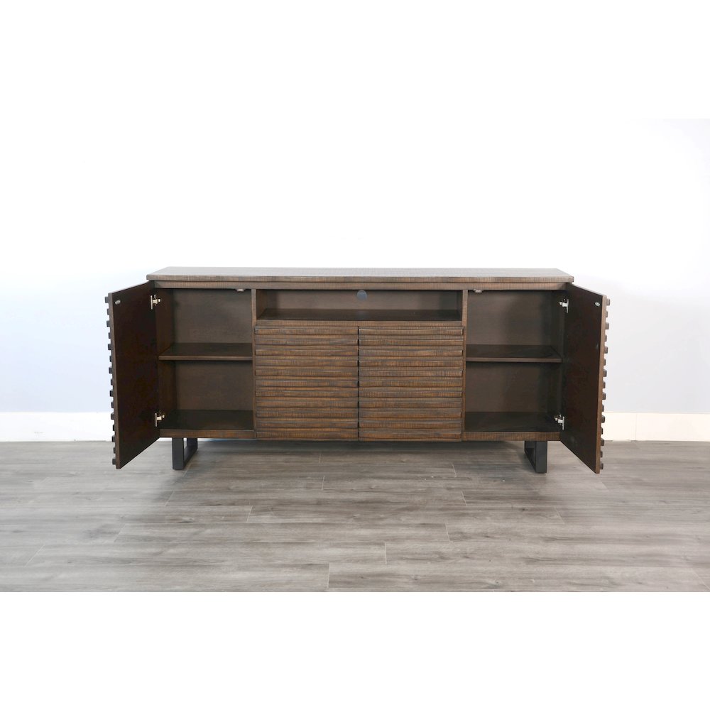 Sunny Designs Sled 72" Media Console. Picture 2