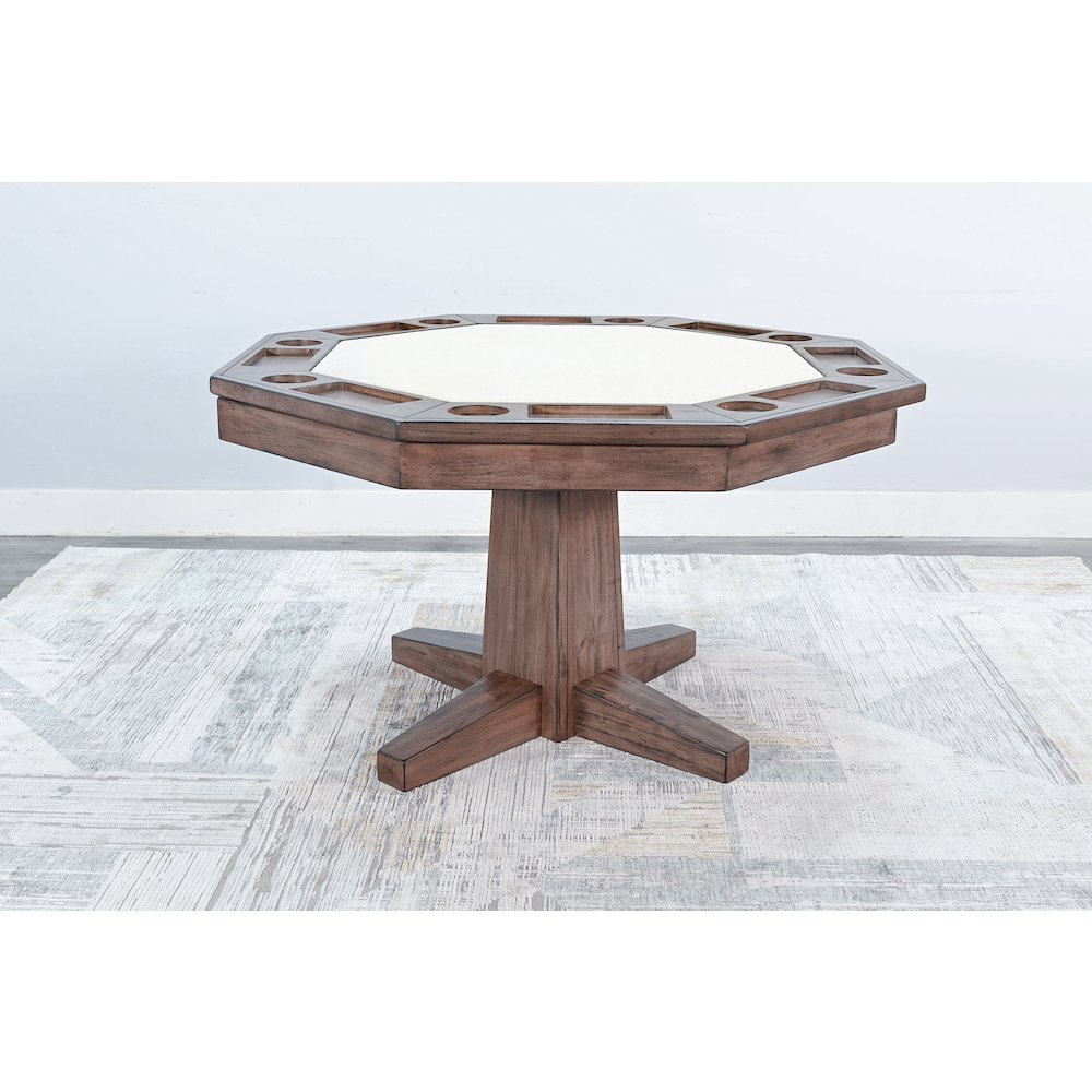 Sunny Designs Reversible Game and Dining Poker Table. Picture 3