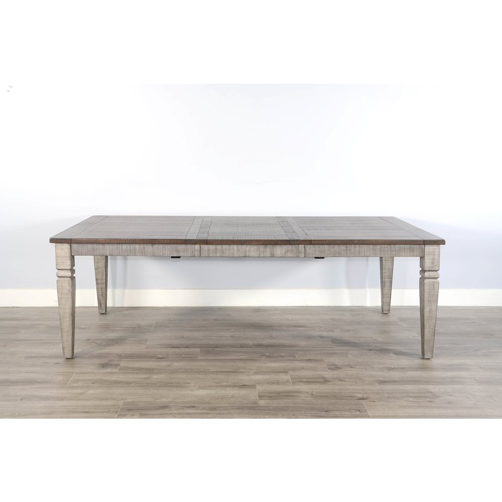 Sunny Designs Extension Dining Table with Butterfly Leaf. Picture 2