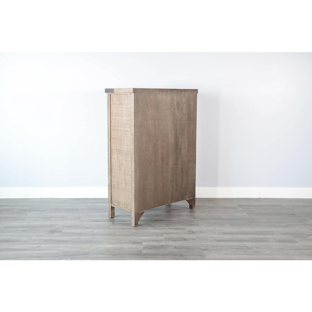 Sunny Designs Desert Rock Modern Mahogany Chest in Desert Rock/Light Brown. Picture 4
