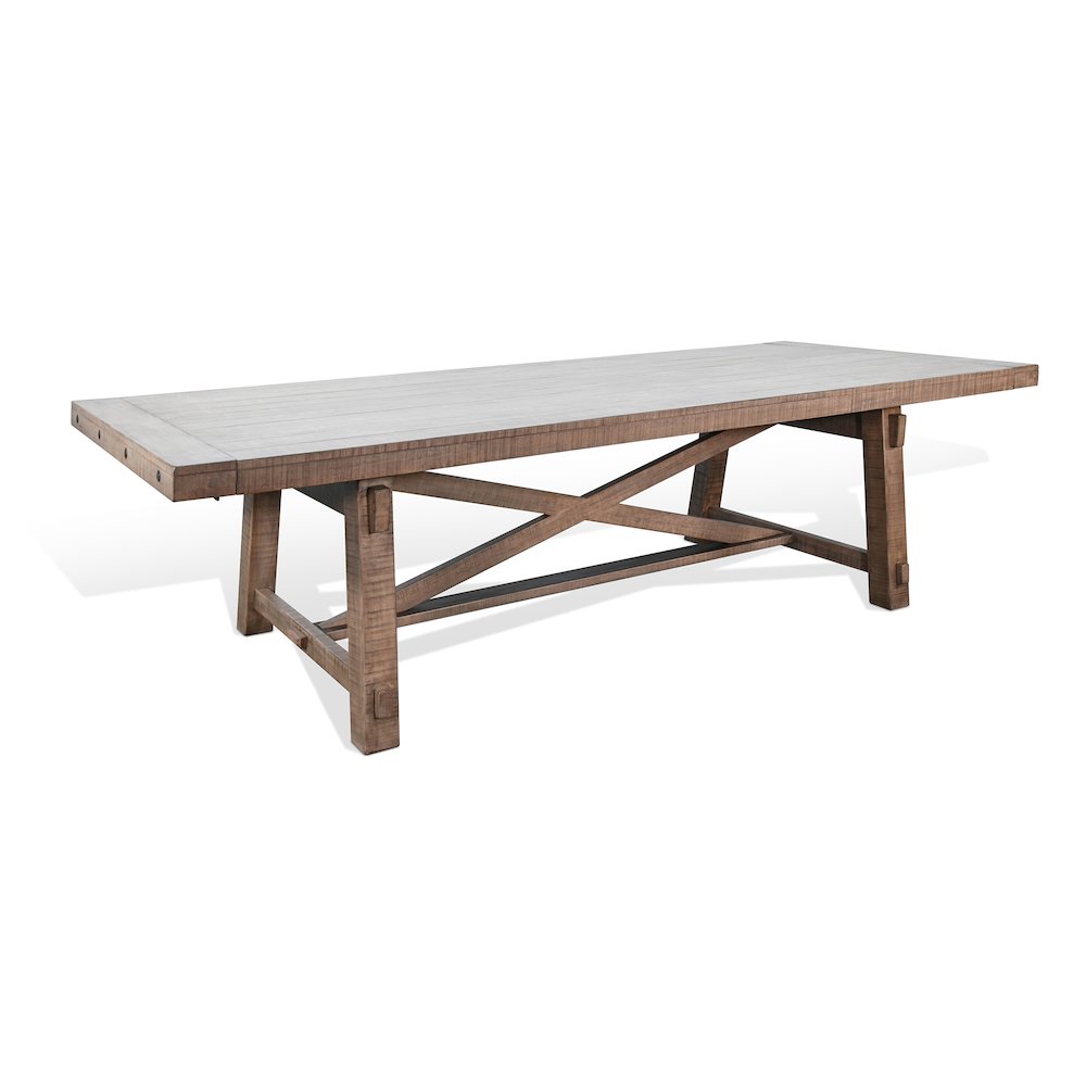 Sunny Designs Extension Dining Table with Leaves. Picture 1
