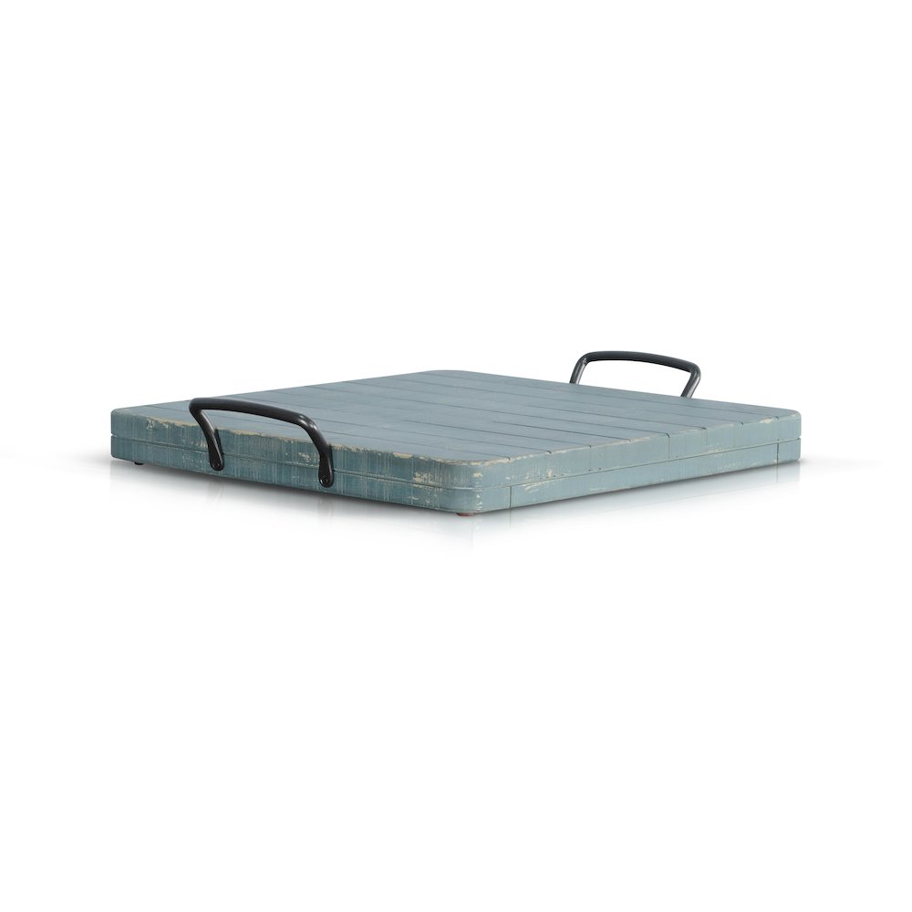 Sunny Designs Sea Grass Ottoman Tray. Picture 1