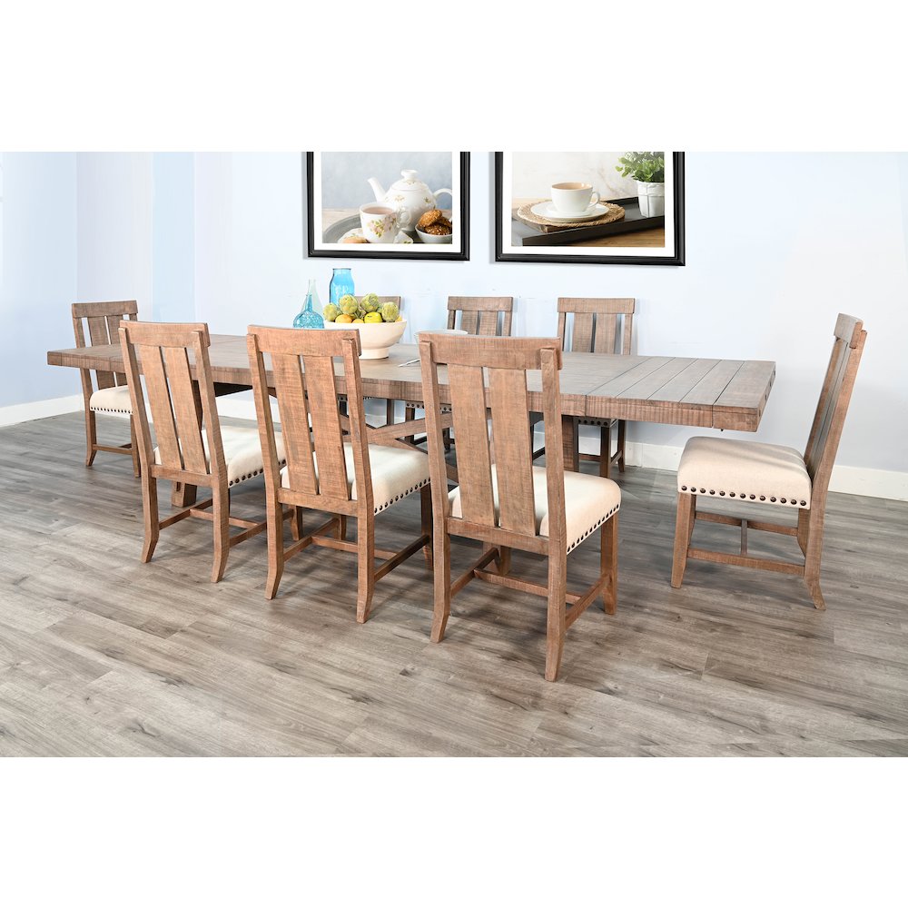 Sunny Designs Extension Dining Table with Leaves. Picture 2