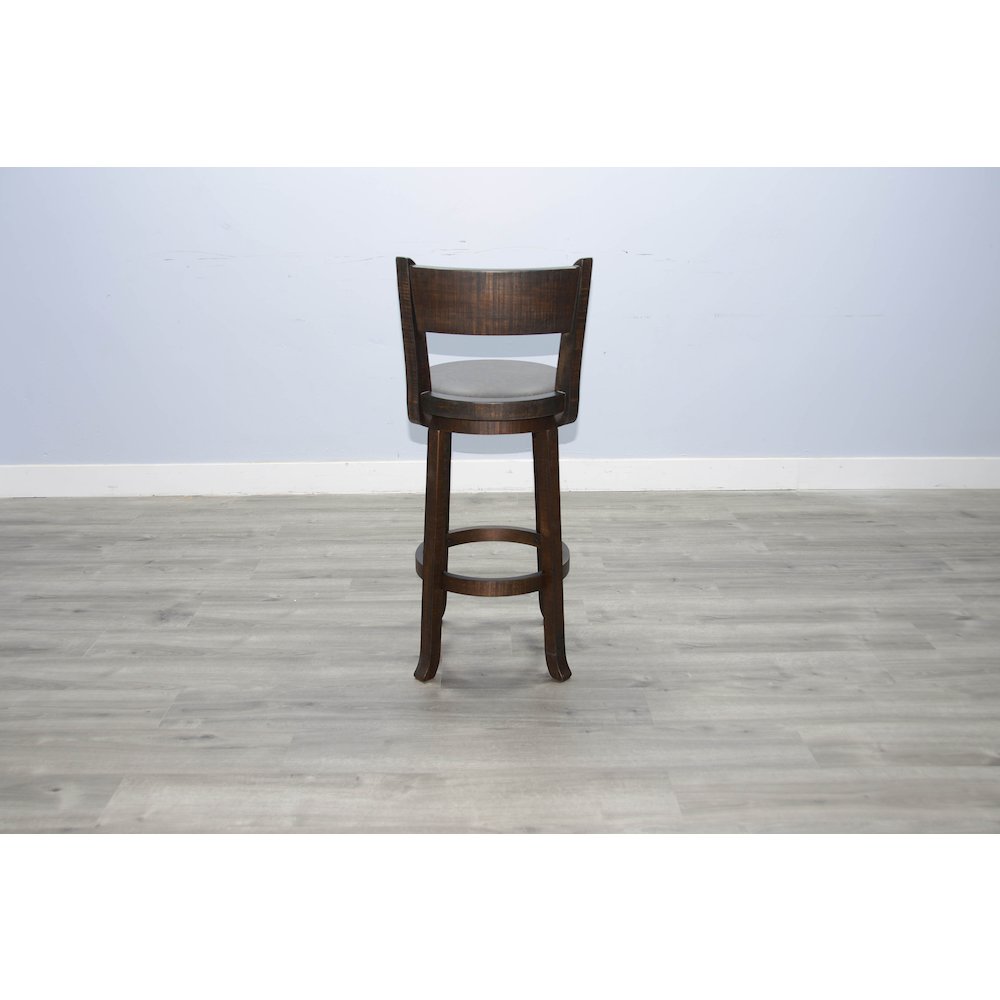 Sunny Designs Bar Swivel Barstool, Cushion Seat (Set of 2). Picture 5