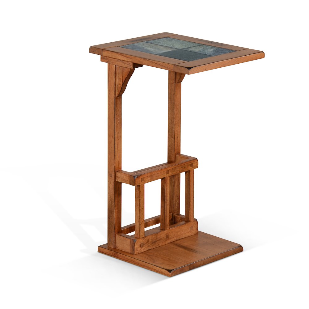 Sunny Designs Savannah 12.5" Traditional Wood Table. Picture 1