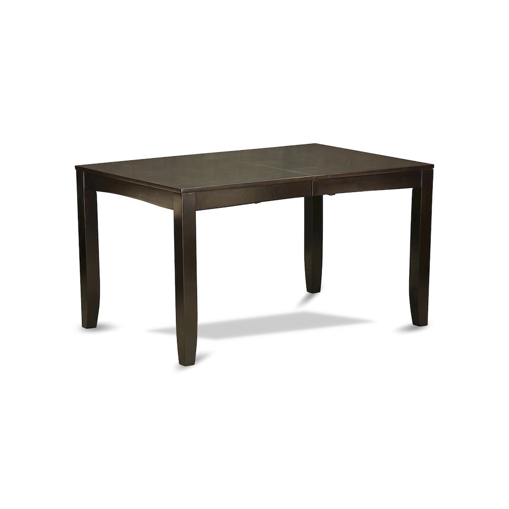 Lynfield  Rectangular  Dining  Table  36"x66"  with  butterfly  leaf  in  Cappuccino  Finish. Picture 1
