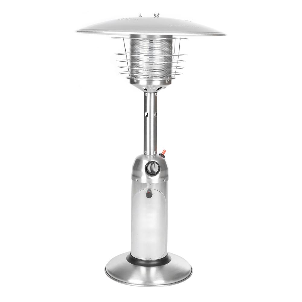 Stainless Steel Table Top Patio Heater. Picture 1