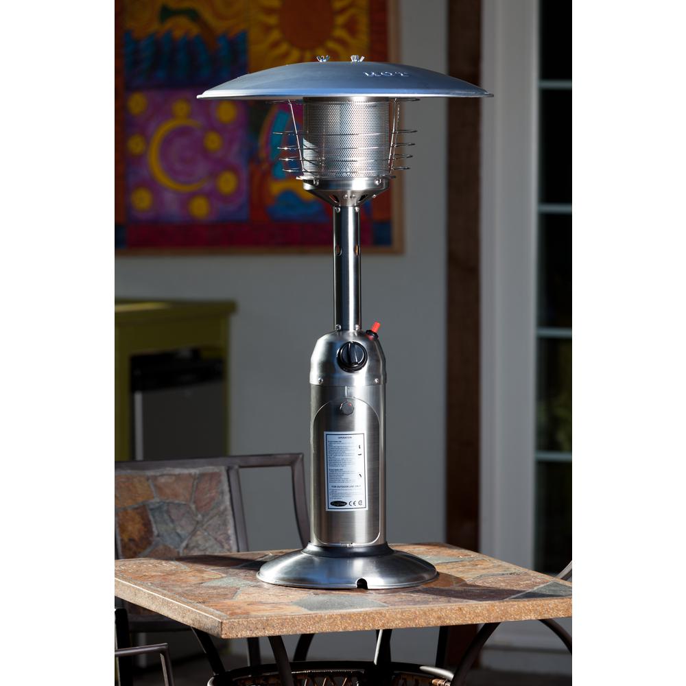 Stainless Steel Table Top Patio Heater. Picture 3