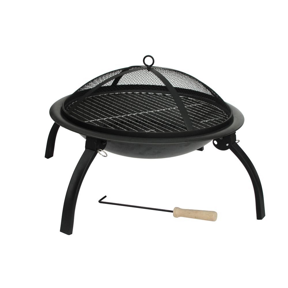 22" Folding Fire Pit. Picture 3