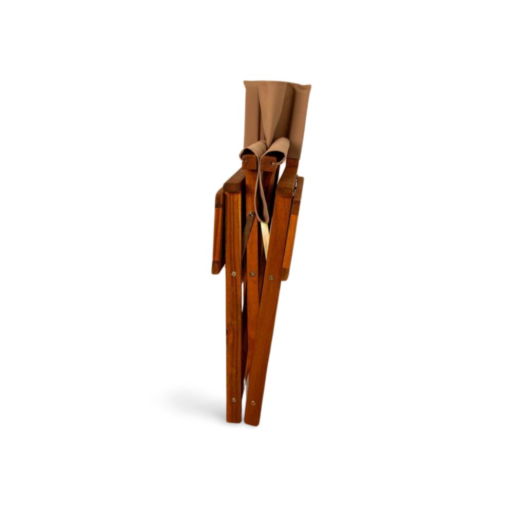 Walker Outdoor Folding Directors Chair with Side Tables. Picture 8