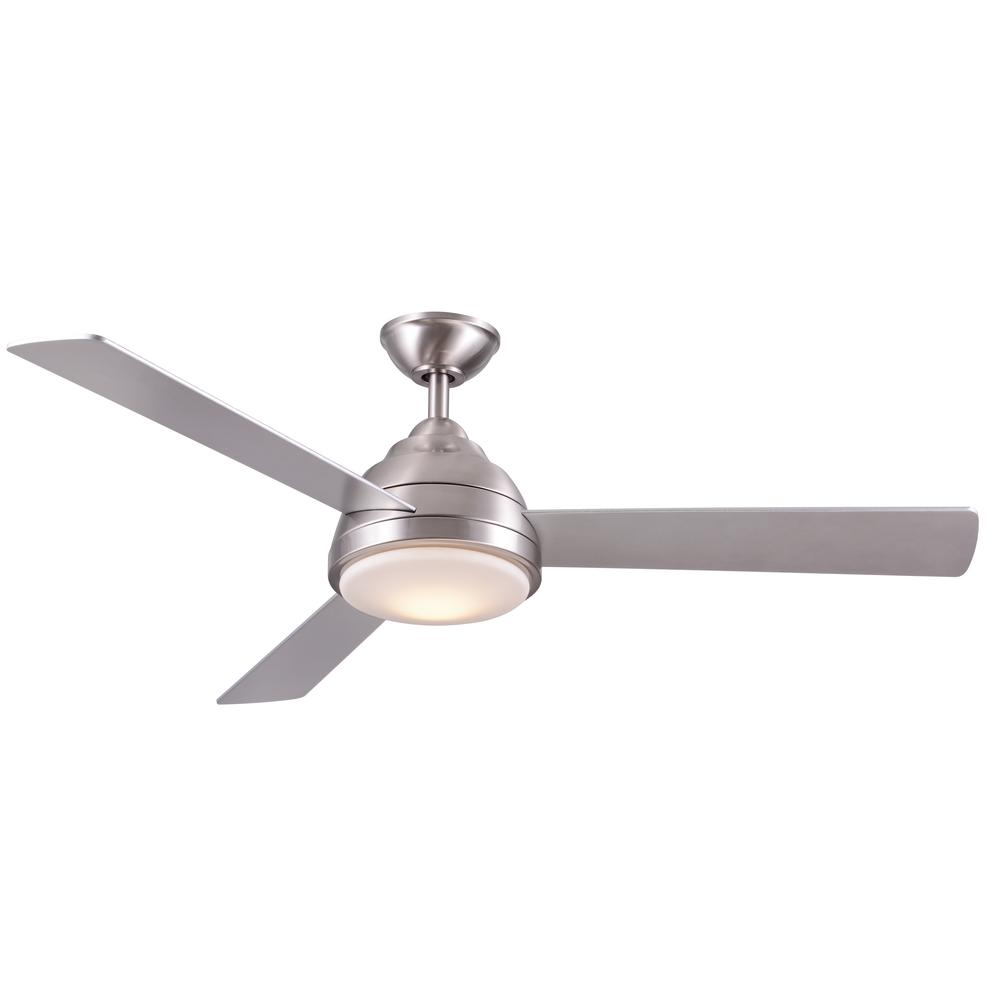 Neopolis Stainless Steel 52 Inch Ceiling Fan. Picture 1