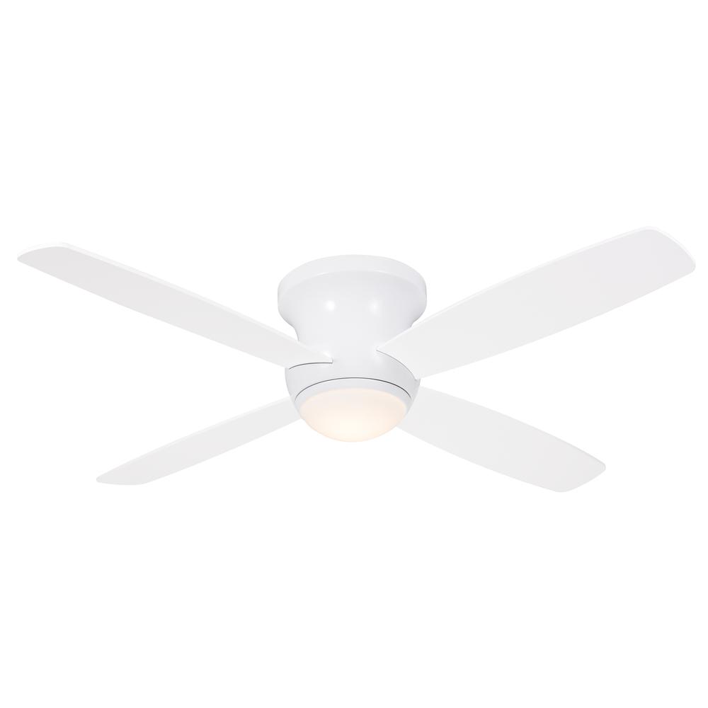 Zorion White 52 Inch Ceiling Fan. Picture 1
