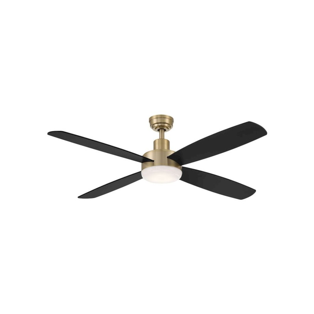 Aeris Brushed Brass  LED ceiling fan. Picture 1