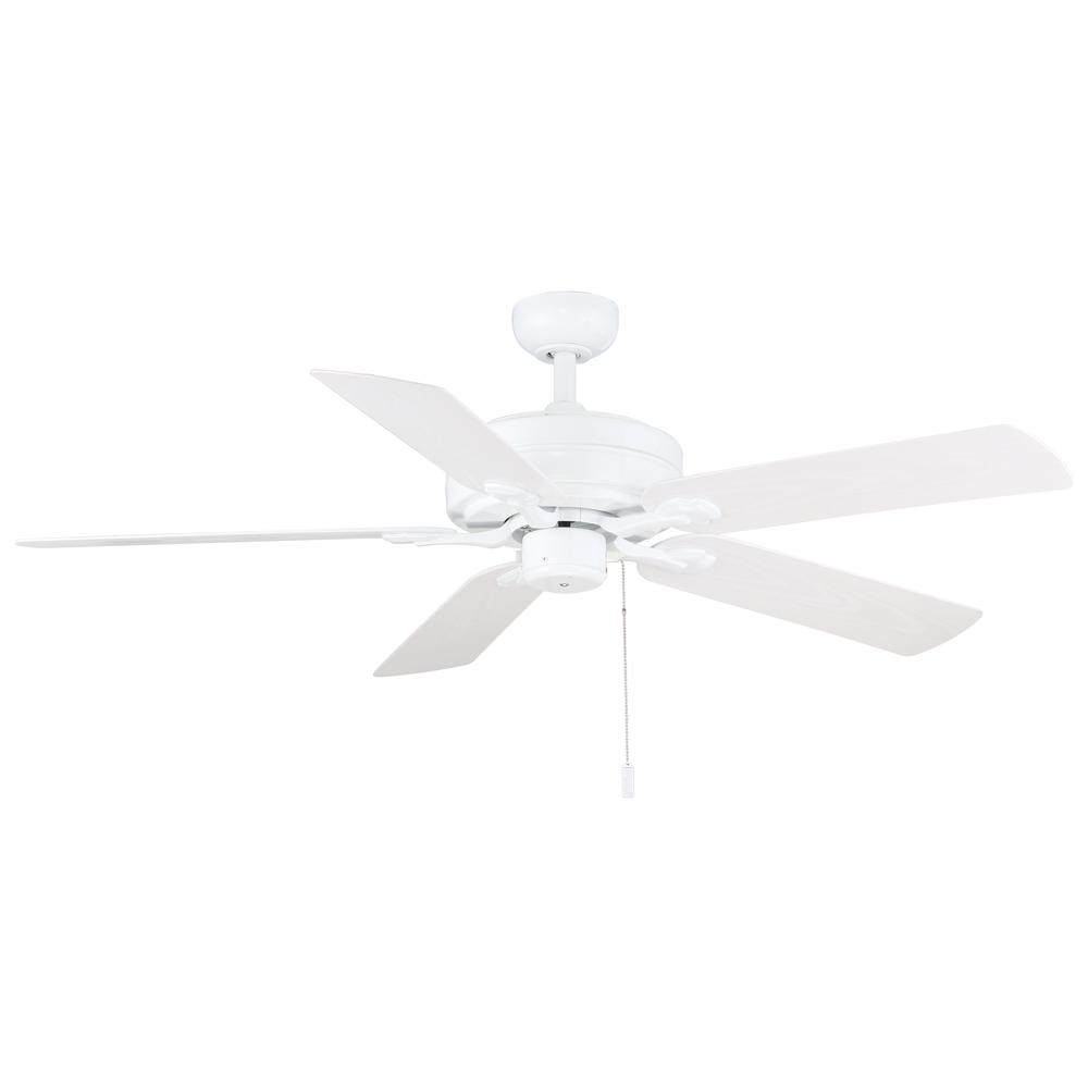 Courtyard Outdoor White 52" Ceiling Fan. Picture 1