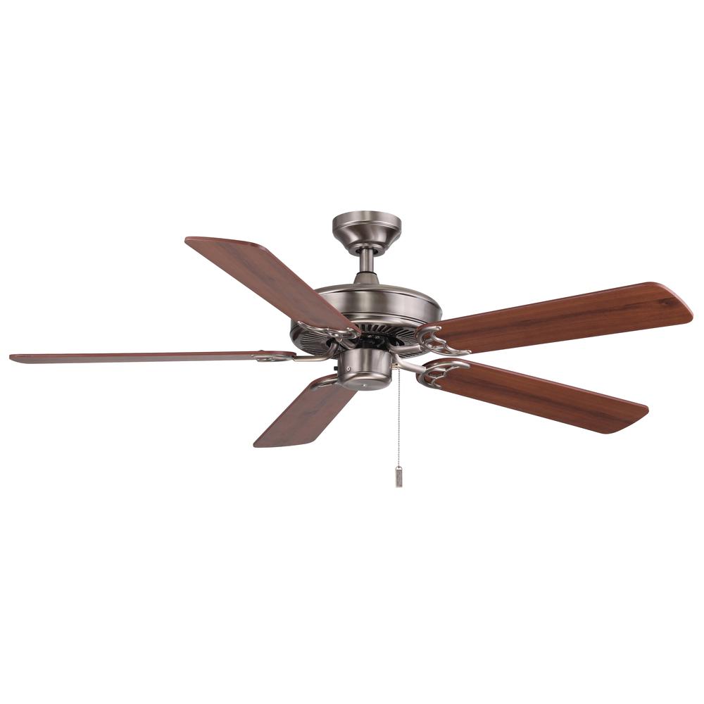 Dalton Nickel 52" Ceiling Fan. Picture 1
