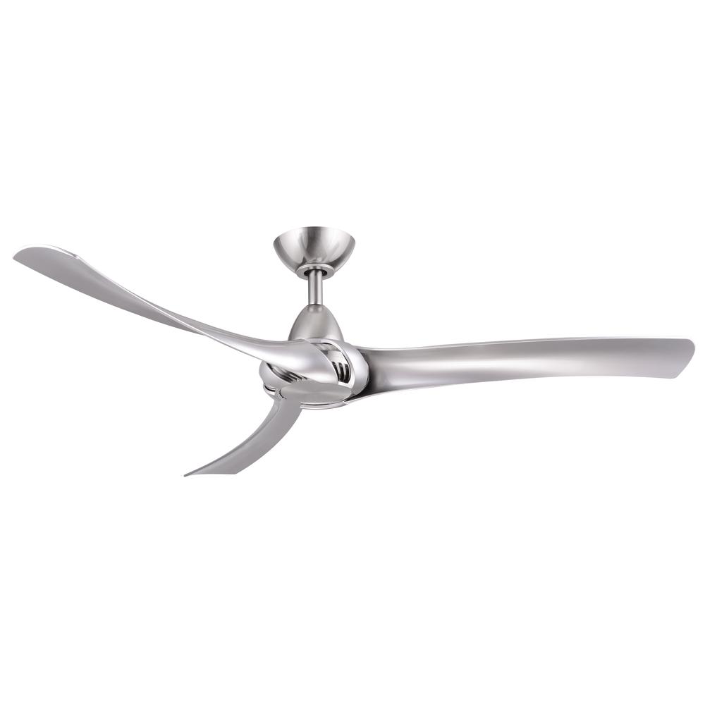 Droid Nickel 52 Inch Ceiling Fan. Picture 1