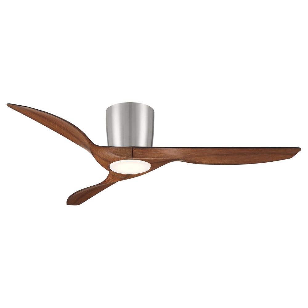 Delta 52 Inch Indoor/Outdoor Smart Flush Mount Ceiling Fan. Picture 1