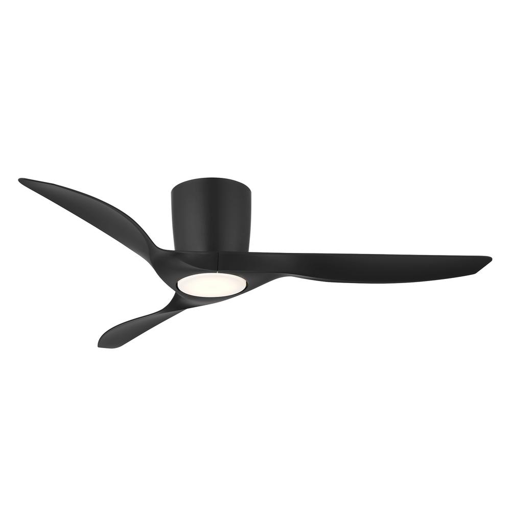 Delta 52 Inch Indoor/Outdoor Smart Flush Mount Ceiling Fan. Picture 1