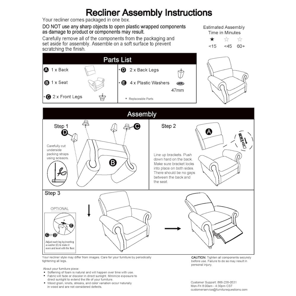 ProLounger Bustle-Back Pushback Recliner with Nailheads in Dove Grey Linen. Picture 11