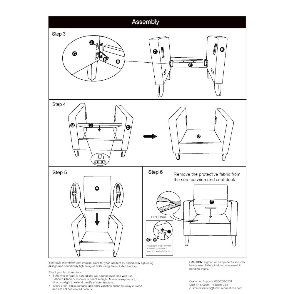 Alex Transitional Flared Arm Armchair in Blue Trellis. Picture 10