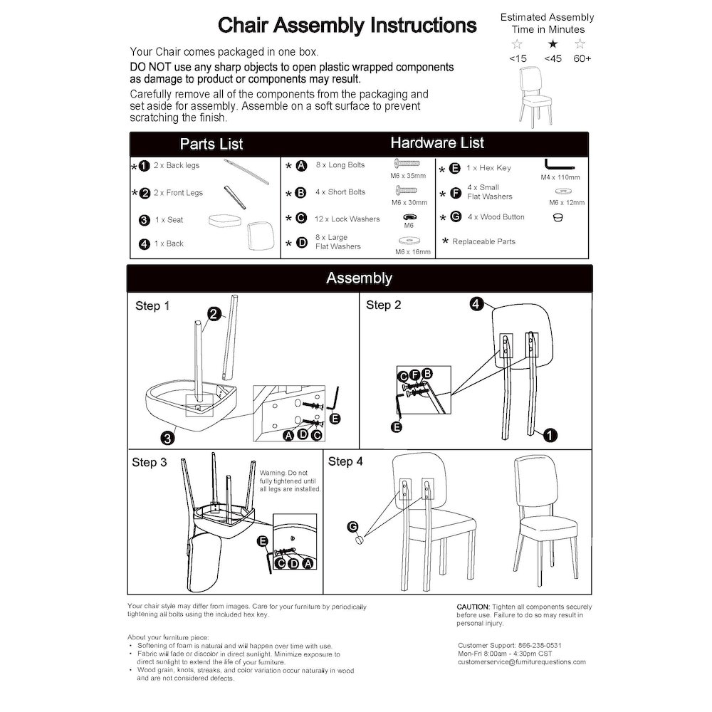 Upholstered Charcoal Gray Armless Dining Chairs (Set of 2). Picture 10