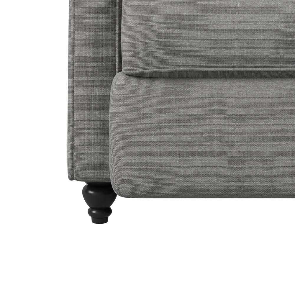 ProLounger Pushback Recliner in Dove Grey Linen. Picture 8