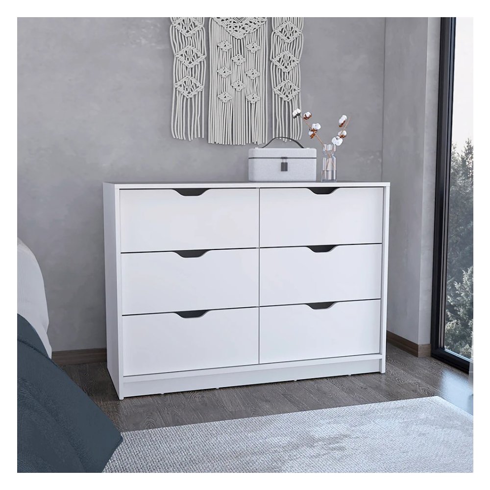 Basilea Dresser White MDF. Picture 2