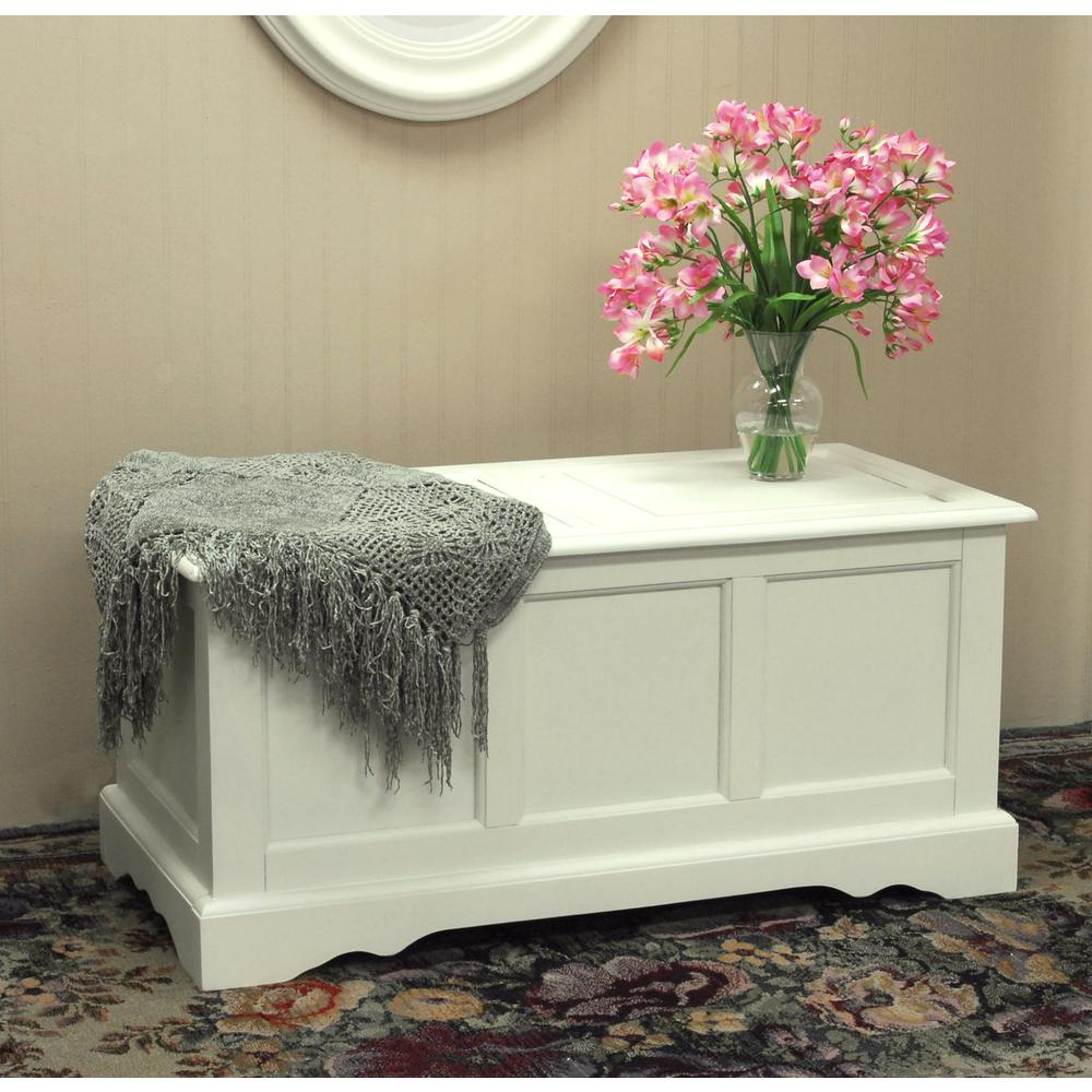 Camden Blanket Chest - Antique Ivory. Picture 7