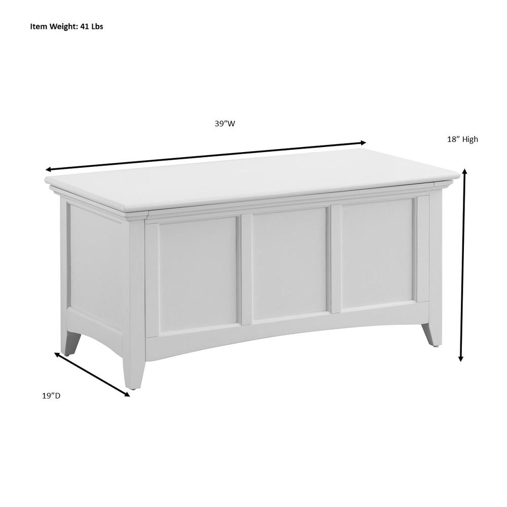 Aura Storage Chest - Antique Ivory. Picture 9