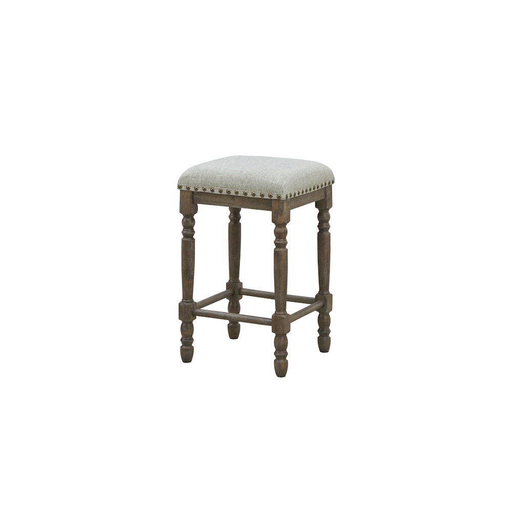 Brittany Bar Table with 4 Counter Stools - Vintage Walnut. Picture 9