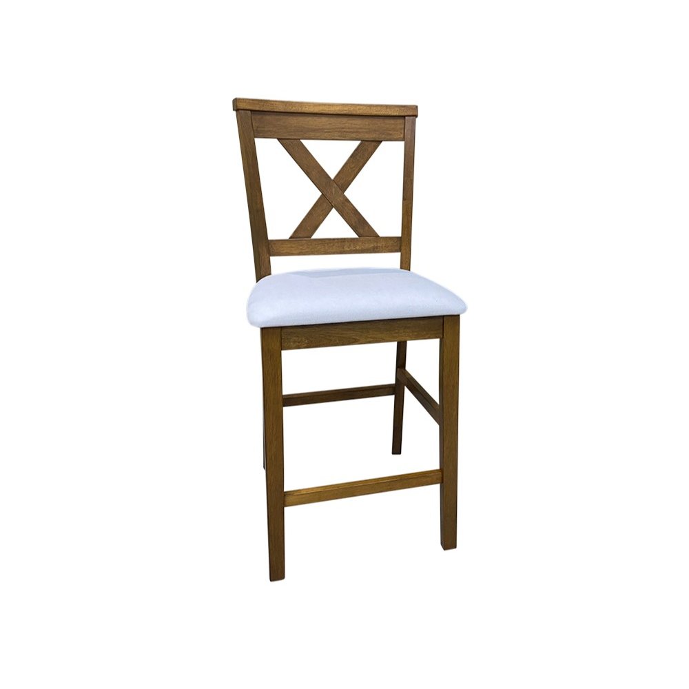 Taylor Flip Top Bar Table with 4 Counter Stools - Golden Oak. Picture 9