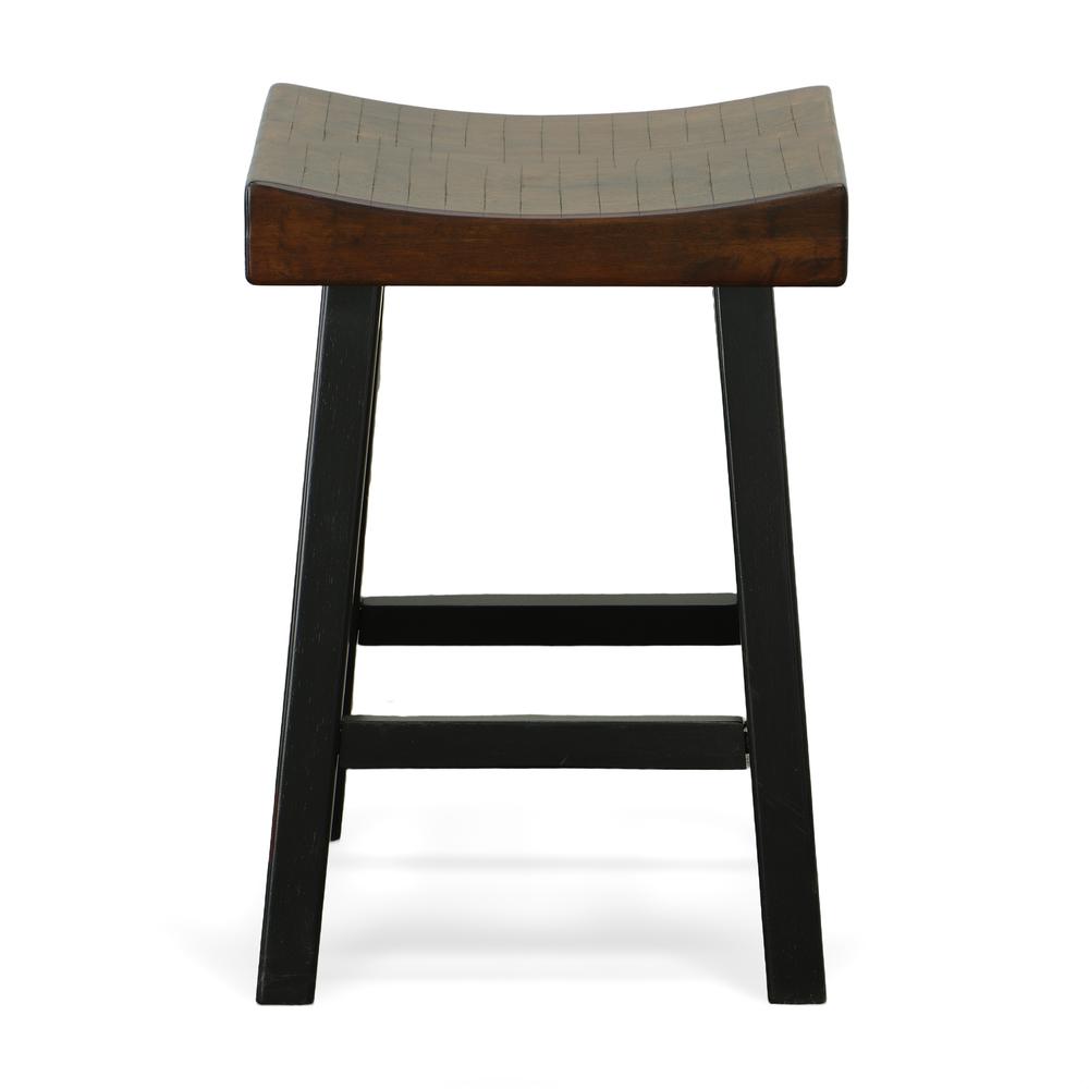 Colborn 25" Counter Stool - Elm/Black. Picture 2