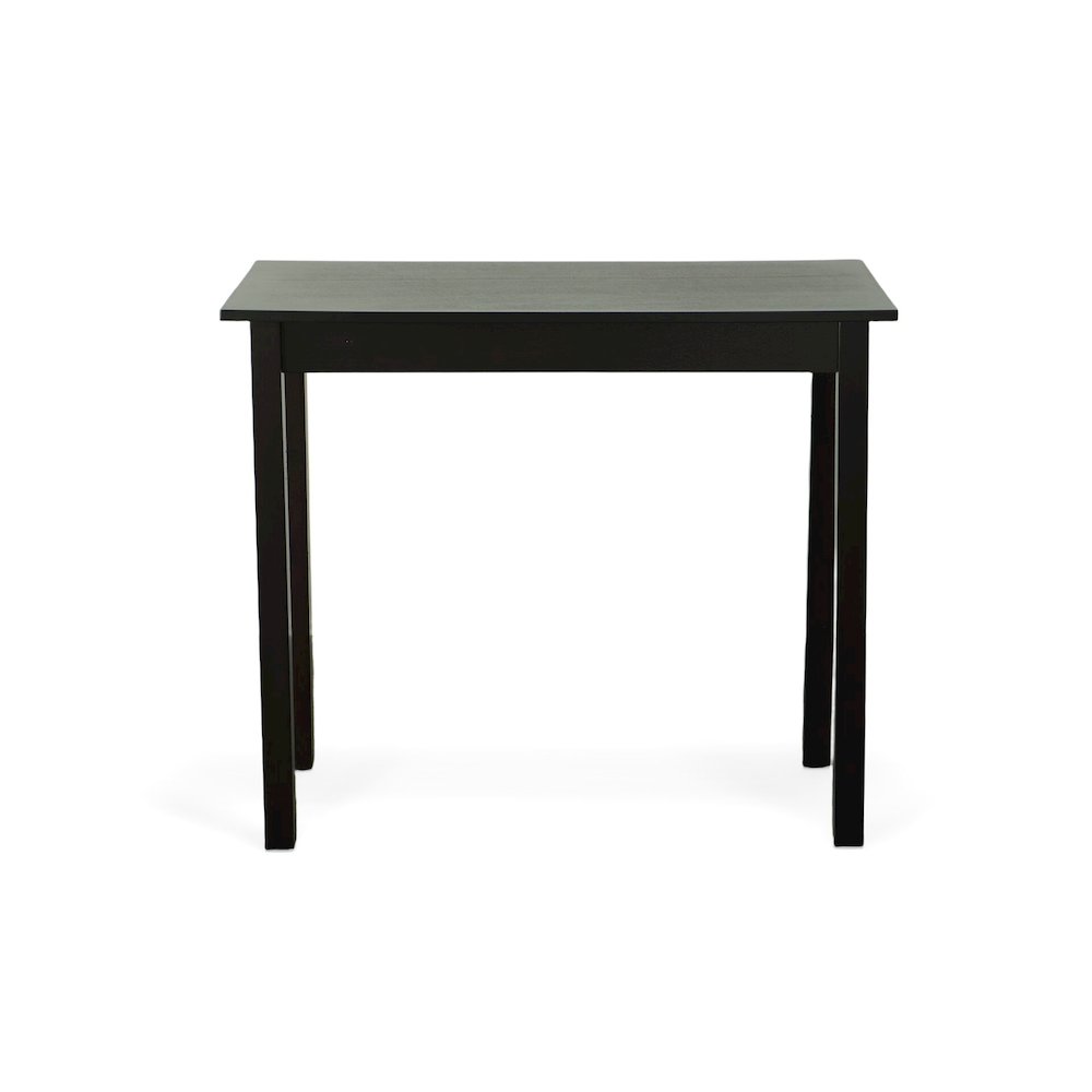 Tavern Pub Bar with 2 Counter Stools - Antique Black. Picture 2