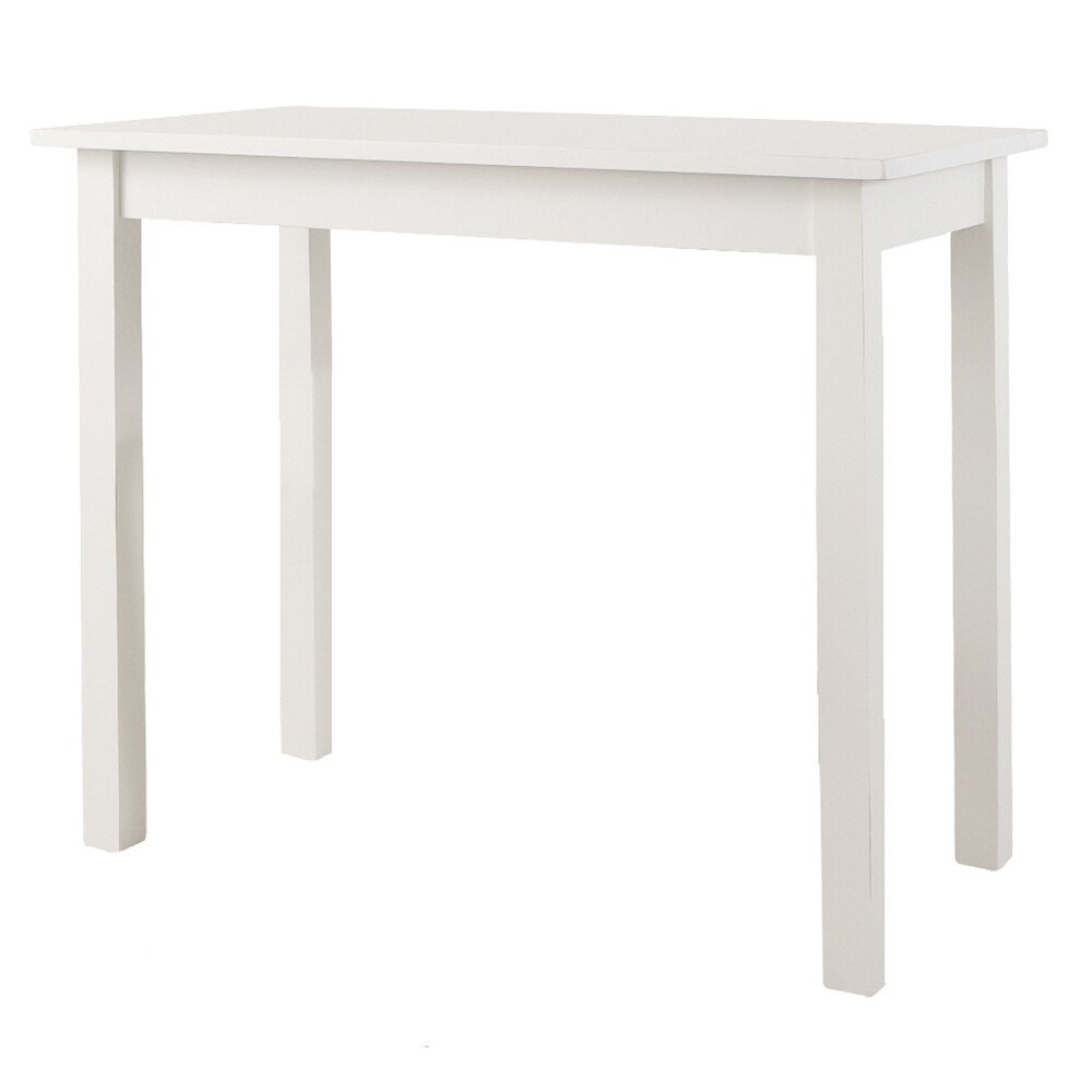 Tavern Pub Bar with 2 Counter Stools - Antique White. Picture 1