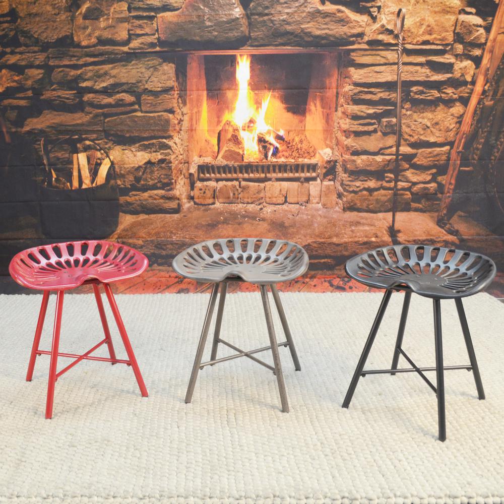 Jace Tractor Seat Stool - Industrial. Picture 7